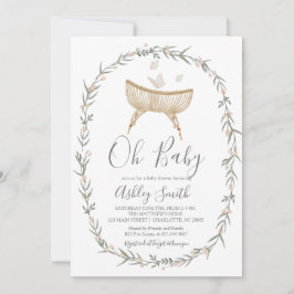 Bohemian Oh Baby Shower-inbjudan Inbjudningar