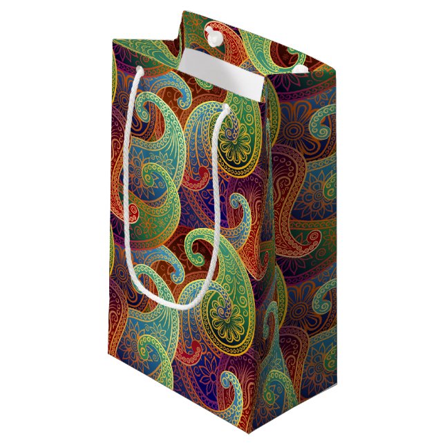 Bohemian Paisley Timless Mönster (Framsidan Vinklad)