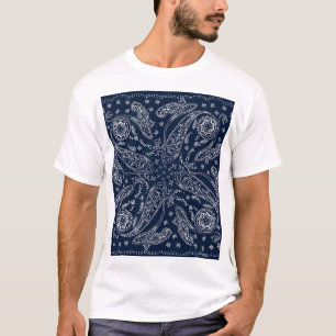 Bohemian Paisley Vintage Print T Shirt
