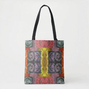 Bohemian Patchwork Psychedelic Tygkasse