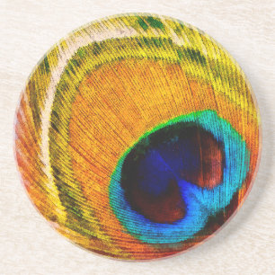 Bohemian Peacock Gult Underlägg