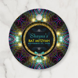 Bohemian Princess Söt Ljus Bat mitzvah Gåvor Etiketter