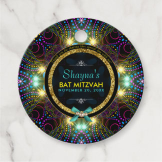 Bohemian Princess Söt Ljus Bat mitzvah Gåvor Etiketter