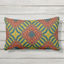 Bohemian Red Blue Gult Coola Hippie Ethnic Tribal
