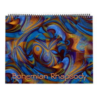 Bohemian Rhapsody Abstrakt Art Kalender