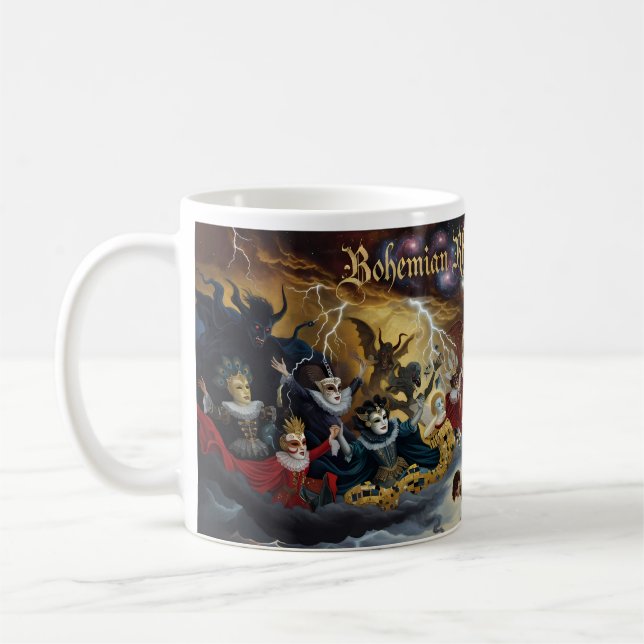 Bohemian Rhapsody Celestial Opera Art Mugg (Vänster)