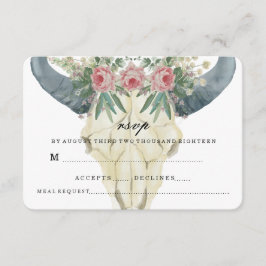 BOHEMIAN ROSES BRÖLLOPSRSVP OSA KORT