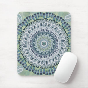 Bohemian Shabby chic Mandala Dot Art Design Musmatta
