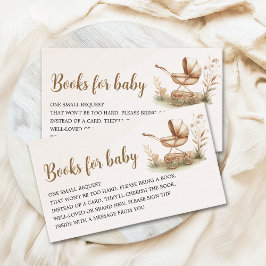 Bohemian Style Baby Carriage Gender-Neutral Baby Tilläggskort