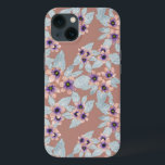 Bohemian Terracotta Rosa Flowers Watercolor<br><div class="desc">Denna elegant och moderna utformning är perfekt för sommar- och vår-säsongerna. Den har handmålad vattenfärg pastellfärgad rosa, terracotta, blått, gult och grönt blommor ovanpå en ljus terracotta-bakgrund. Det är bohemi, chic och unikt. ***VIKTIG DESIGN-ANMÄRKNING: För varje begäran från anpassad design, t.ex. matchningsprodukter, färg-ändringar, placeringsändringar eller varje annan ändringsbegäran, meddela designern....</div>