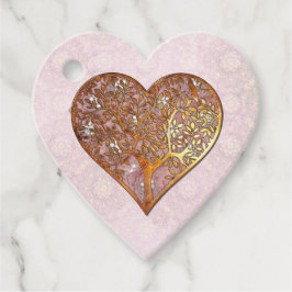 Bohemian Valentine Whimsey 3D ANNIVERSARY BRÖLLOP Gåvor Etiketter