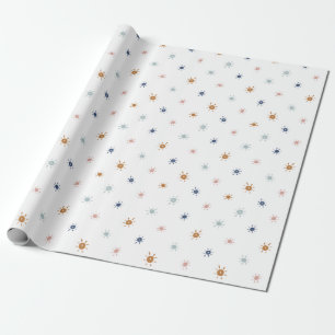 Bohemian Watercolor Sol i Earth Tones Presentpapper