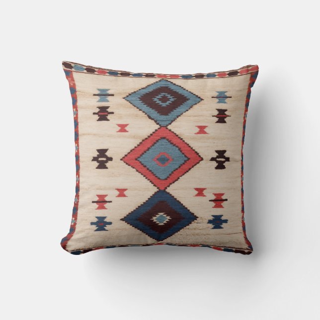 Bohemian White Kilim Pillows: A Fusion of Stil Kudde (Framsida)