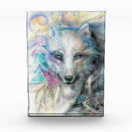 Bohemian White Varg Photo Block