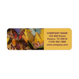 Bohemian Yoga Zen Holistic Healing butterfly Returadress Etikett