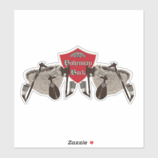 bohemisk bock - Bagpipor från Tjeckien Klistermärken