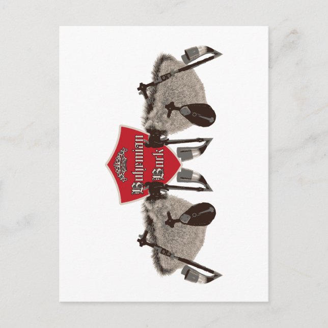 bohemisk bock - Bagpipor från Tjeckien Vykort (Framsida)