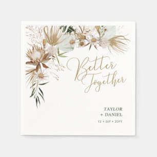 Bohemisk Boho Bröllop Dekoration Servetter