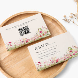 Bohemisk botanisk online QR-Bröllop OSA