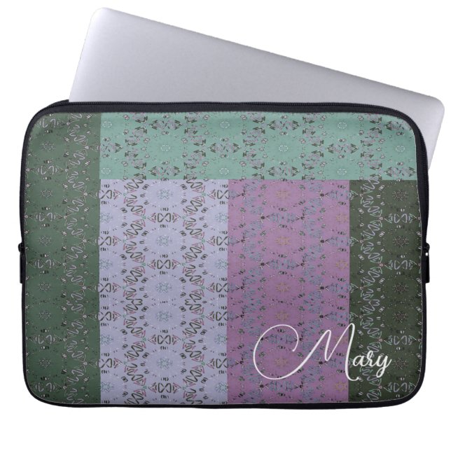 Bohemisk chic dec laptop fodral (Framsidan)