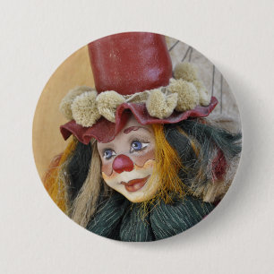 Bohemisk clown-knapp knapp