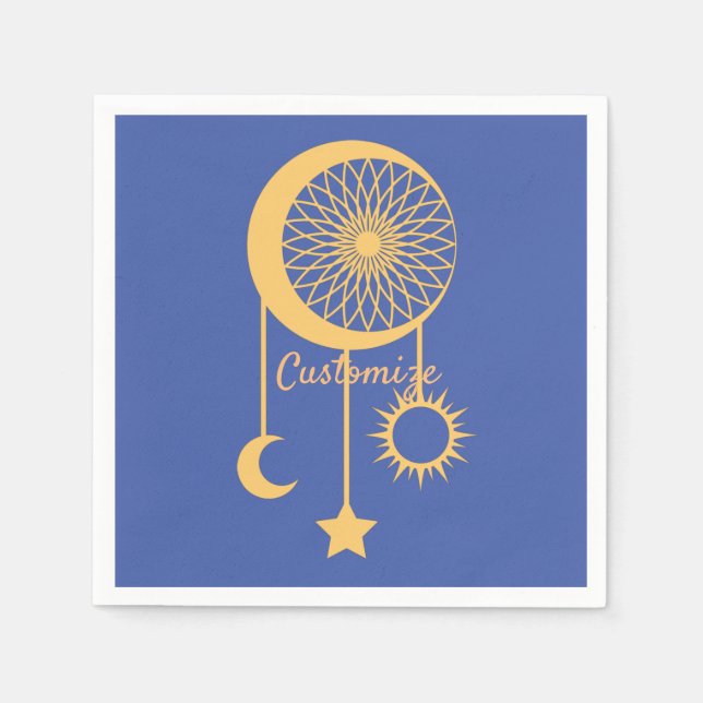 Bohemisk Drömfångare Thunder_Cove       Pappersservett (Framsidan)