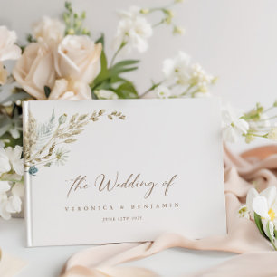 Bohemisk Elegant Torkad ängsgröda Bok