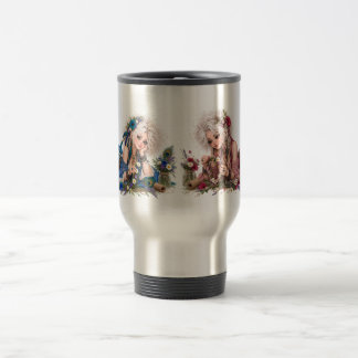 Bohemisk flicka med blomkrona Resemugg