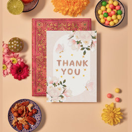 Bohemisk havsardblomma bröllop hälsning kort