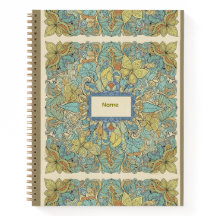 Bohemisk invecklad mandala & fjäril inbunden