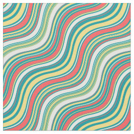 Bohemisk mönster färgglatt modern vävning blå röd tyg