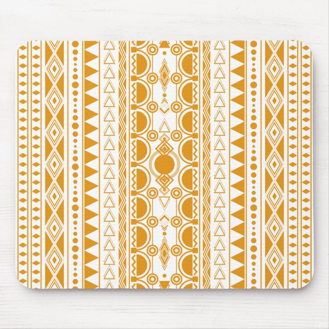 Bohemisk Ornament 30122020 Orange Musmatta (Framsidan)