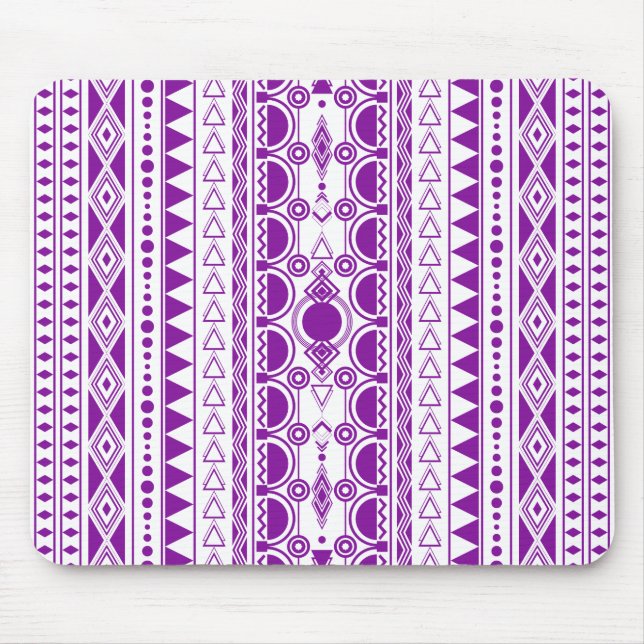 Bohemisk Ornament 30122020 Violett Musmatta (Framsidan)