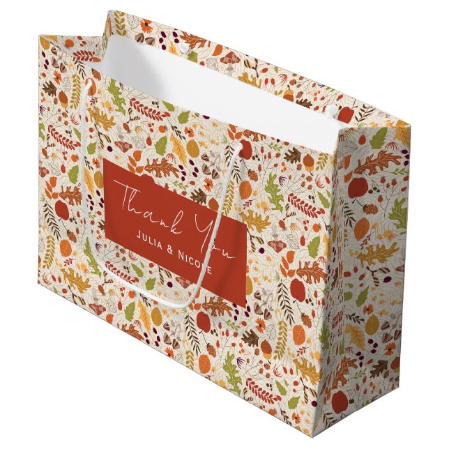 Bohemisk torkad, rustisk Blommigt Höstkolsglor Brö (Framsidan Vinklad)