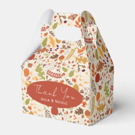 Bohemisk torkad, rustisk Blommigt Höstkolsglor Brö Presentaskar