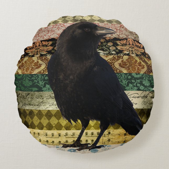 Bohemisk Totebag Rund Kudde (Framsidan)