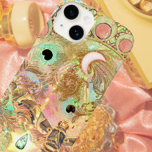 Bohemisk vintage konst unik hippie pastel whimsica