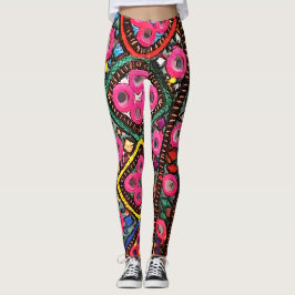 Bohemiska baljväxter leggings