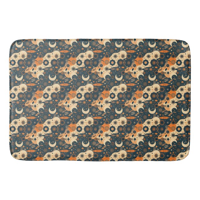 Bohemiska bliss Bath Mat - En mjuk konsthörning Badrumsmatta (Framsidan)