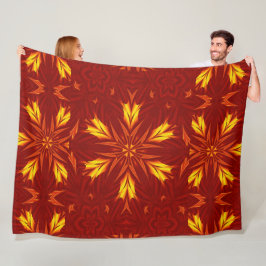Bohemiska brandblommor 43 fleecefilt