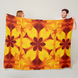 Bohemiska brandblommor 45 fleecefilt