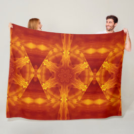 Bohemiska brandblommor 57 fleecefilt