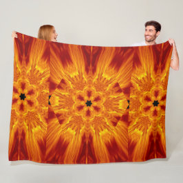 Bohemiska brandblommor 68 fleecefilt