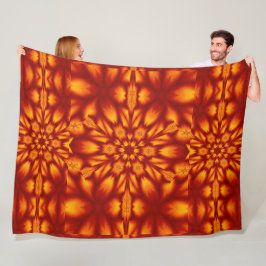 Bohemiska brandblommor 73 fleecefilt