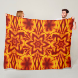 Bohemiska brandblommor 76 fleecefilt