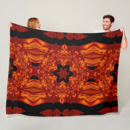 Bohemiska brandblommor 78 fleecefilt