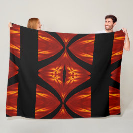 Bohemiska brandblommor 83 fleecefilt