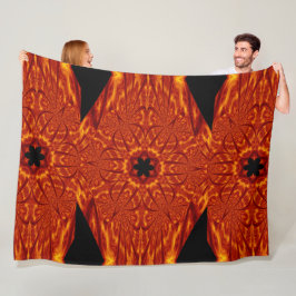 Bohemiska brandblommor 85 fleecefilt