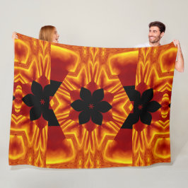 Bohemiska brandblommor 88 fleecefilt
