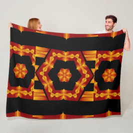 Bohemiska brandblommor 90 fleecefilt